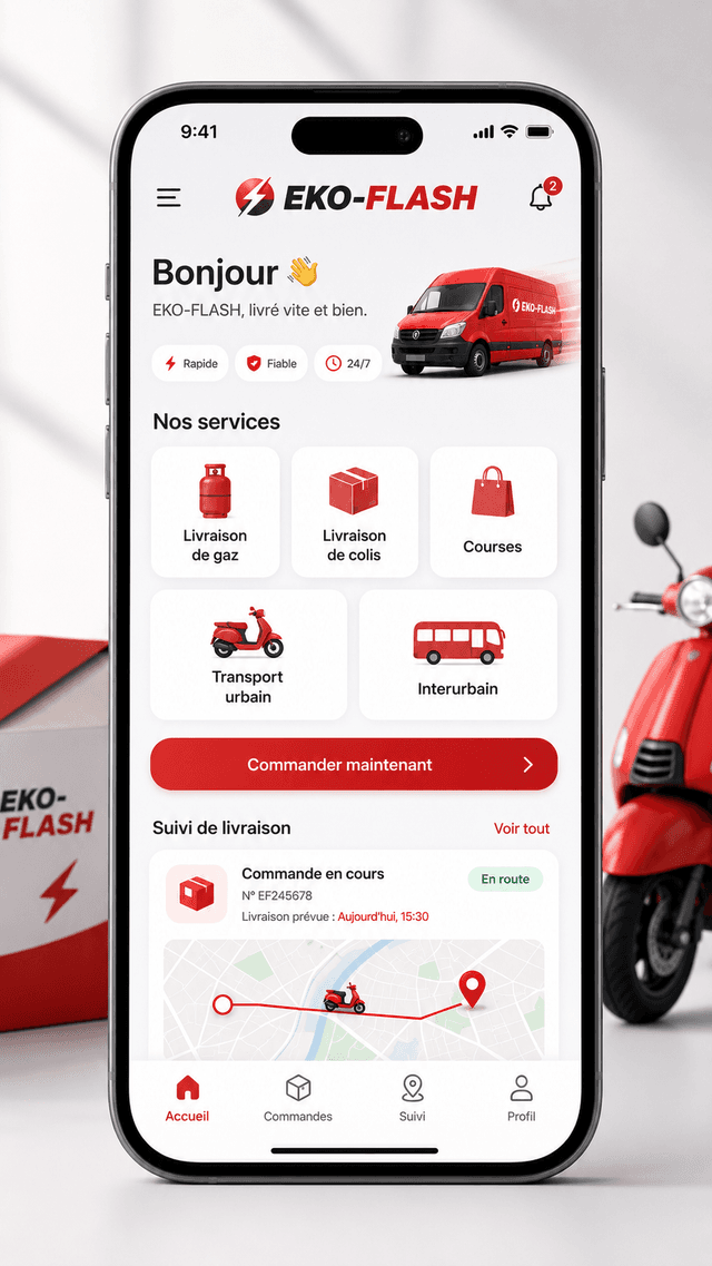 Application mobile EKO-FLASH